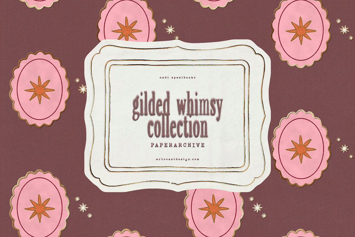 Gilded Whimsy Collection, an Object Graphic by nadispasibenko (Photo 5 of 13)
