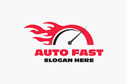Auto Fast – Minimalist Logo, a Branding & Logo Template by TemplatePlus.net (Thumbnail 1 of 3)