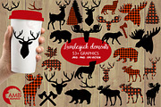 Lumberjack silhouettes, AMB-2315, an Illustration by AMBillustrations (Thumbnail 1 of 5)