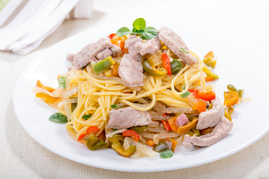 Chicken Pasta, a Food & Drink Photo by THP Creative