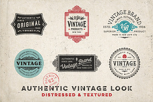 VINTAGE LOGO TEMPLATES Vol. 2