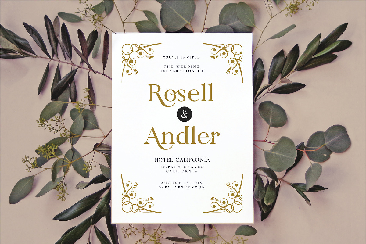 Roserri - Modern Ligature Serif, a Serif Font by Vesvocrea (Photo 7 of 15)