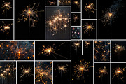 Sparkling - 71 images, a Holiday Photo by Handmadefont (Thumbnail 6 of 13)