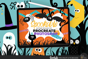 Halloween Procreate & PS Brushes