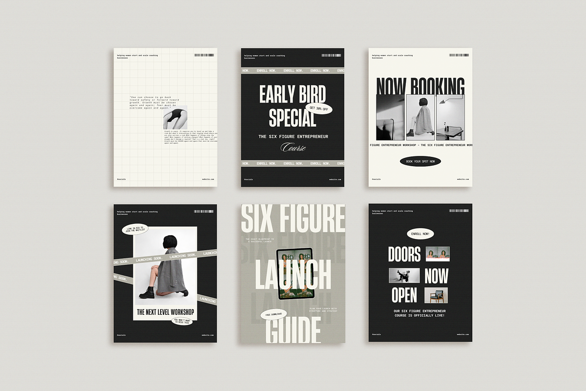 Coach Social Media Kit | Instagram, a Social Media Template by Esmé Studio (Photo 5 of 6)