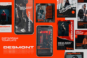 Desmont Instagram Post and Story