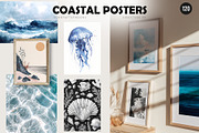 Coastal Wall Gallery Posters, a Graphic by SunnyAfternoons (Thumbnail 10 of 14)
