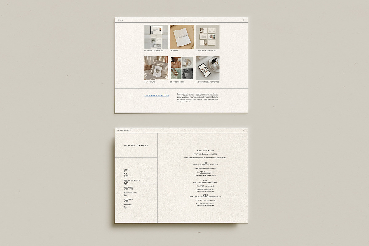 La Calma - Welcome Guide Template, a Presentation Template by Alubia design (Photo 3 of 4)
