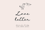 Love Letter, a Script Font by Sofia Skoog (Thumbnail 1 of 11)