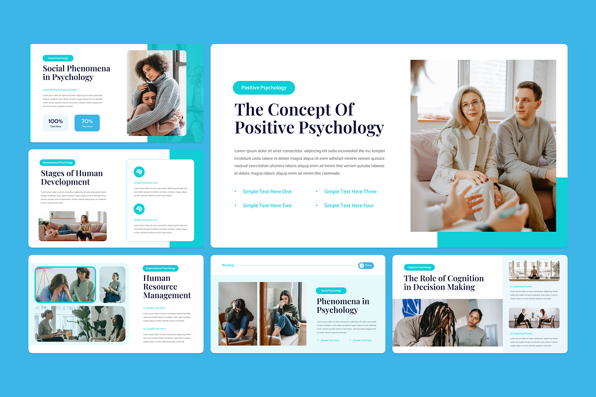 Psychology PowerPoint, a Presentation Template by YossyOneStd (Photo 5 of 6)