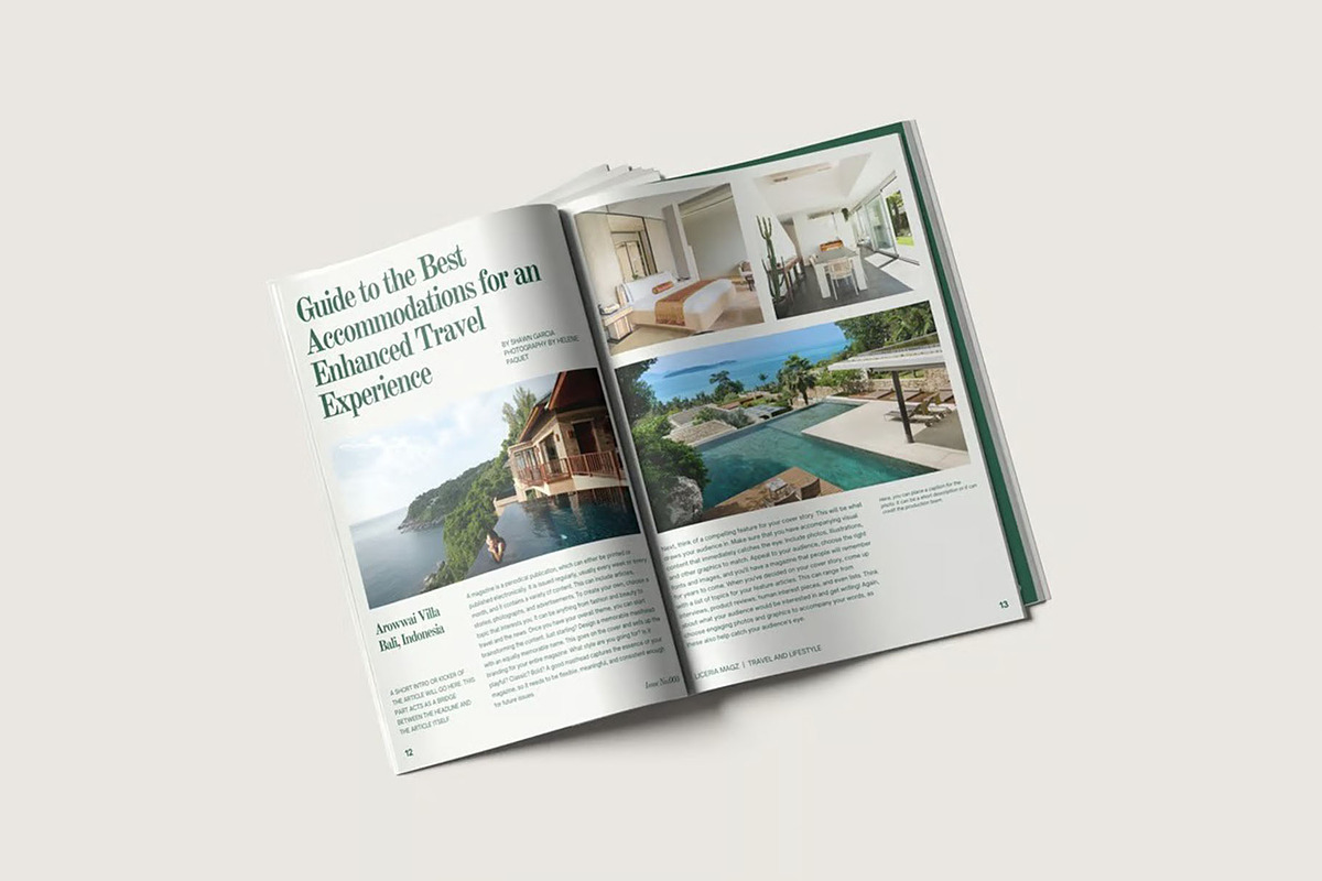 Magazine Mockup, an Advertising Mockup by Se٧enStudio (Photo 4 of 5)
