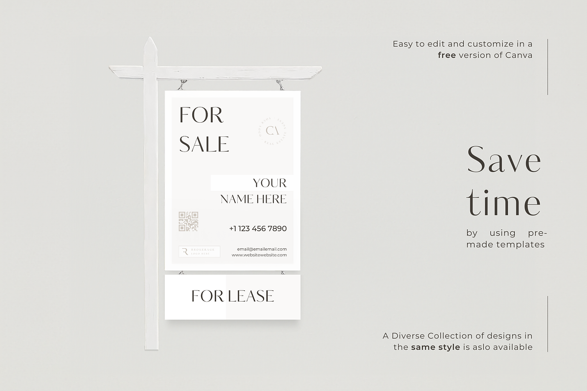 Real Estate Yard Signs BUNDLE, a Marketing Template by EstateElements (Photo 5 of 8)