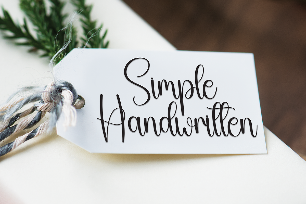Sublimation | Script Font, a Handwritten Font by Scratchones (Photo 2 of 9)