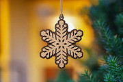Snowflake SVG Bundle Ornaments Vol 1, an Object Graphic by Seaquint (Thumbnail 6 of 8)