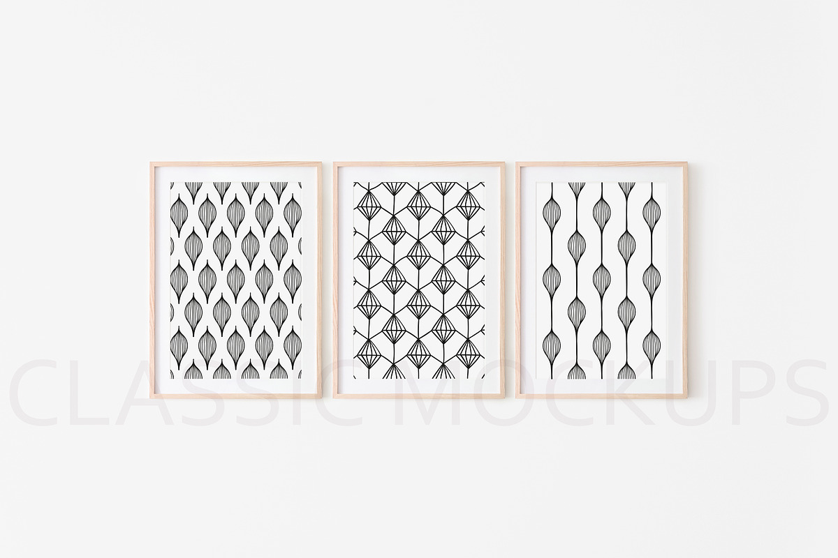 Classic Frame Mockup Bundle, a Print Template by Kate Roubin (Photo 7 of 7)