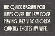 Robinco - Ligature Art Deco Font, a Sans Serif Font by Asenbayu (Thumbnail 2 of 15)