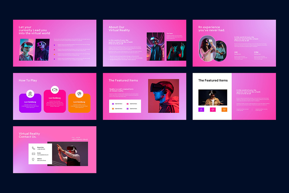 Virtual Reality Presentation Templat, a Presentation Template by evgenystudio (Photo 7 of 7)