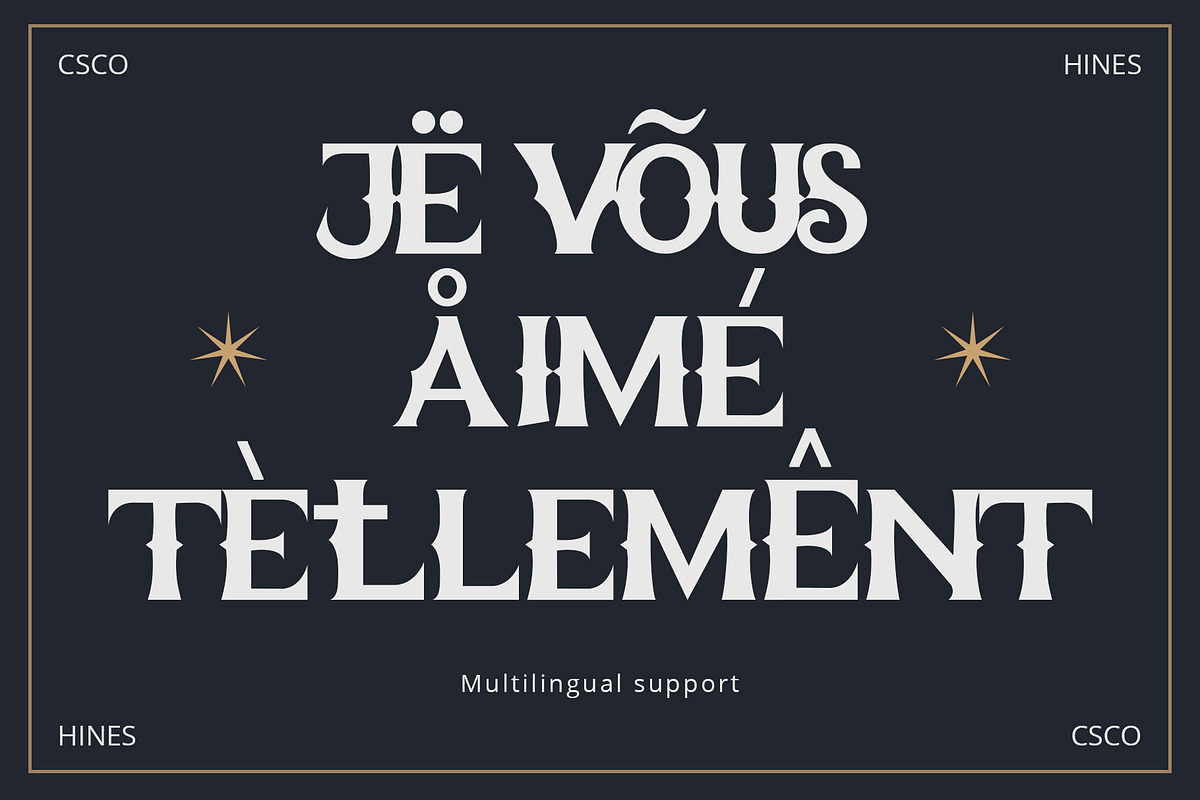 Hines – Vintage Font, a Serif Font by Craft Supply Co. (Photo 3 of 8)