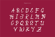 Lacestitch | A Embroidery Font, a Handwritten Font by Berdansabersama (Thumbnail 2 of 9)