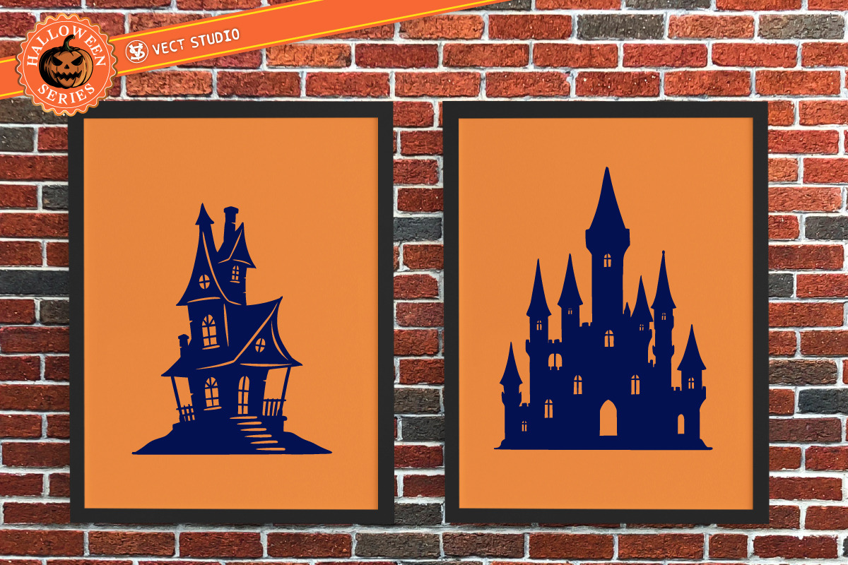 Castile & Witch House Stamp Brush, a Brush Add-On by vectstudio (Photo 7 of 10)