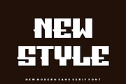 Gosyner - Font, a Sans Serif Font by artchiles_design (Thumbnail 3 of 5)