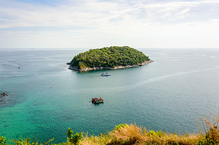 Andaman sea in thailand containing sea, island, and phuket, a Nature Photo by yongkiet jitwattanatam