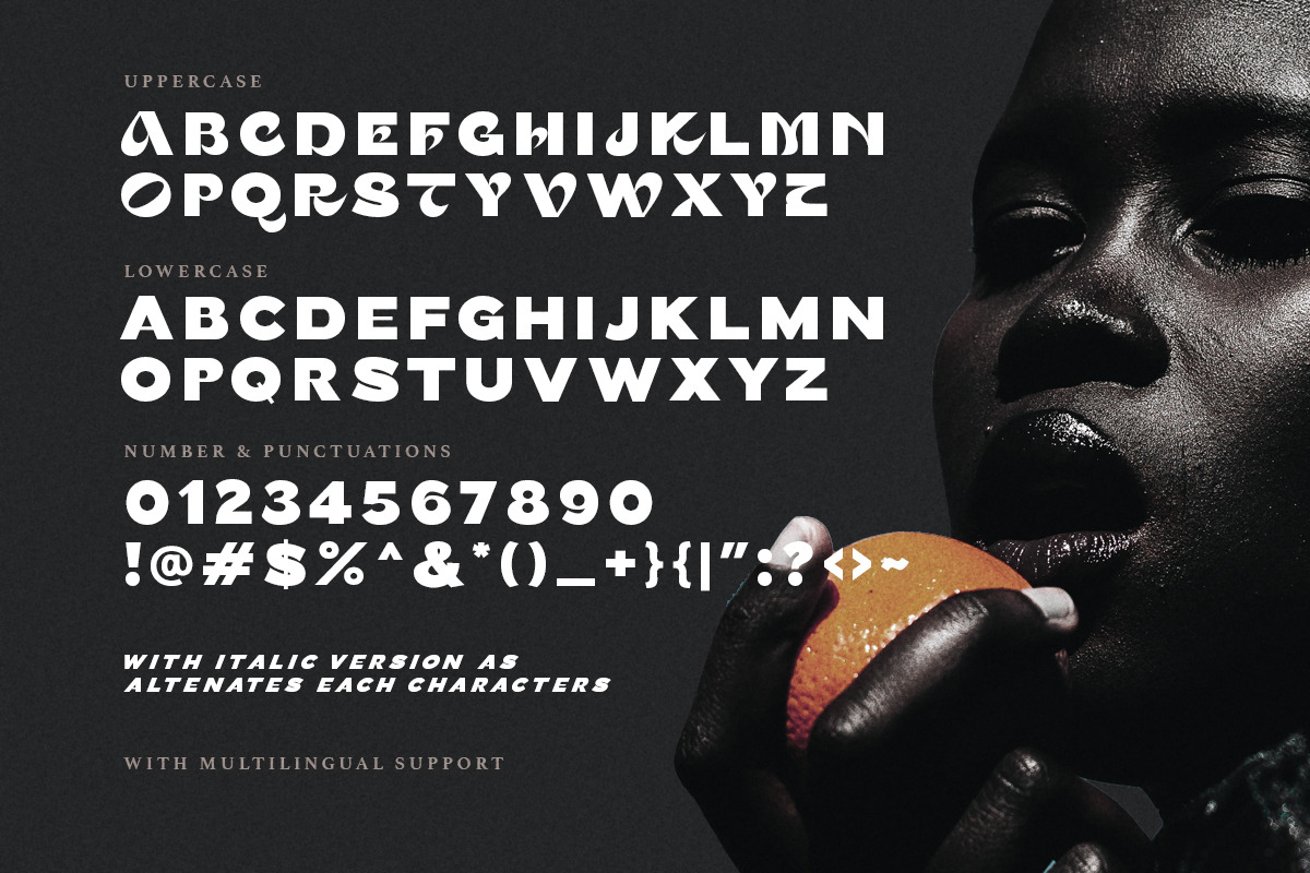 Persona - Trendy Bold Font, a Sans Serif Font by Sarid Ezra (Photo 9 of 9)