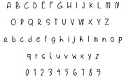 Happy child -  A Handwritten font, a Handwritten Font by Sk designs (Thumbnail 7 of 7)