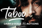Taboo Dark Fantasy Photoshop Actions, a Preset Add-On by skybluecreative (Thumbnail 1 of 9)