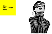 Halftone Retro Ladies, an Object Graphic by Offset (Thumbnail 2 of 13)