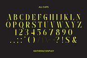 Gatheraz – Display Serif, a Serif Font by Randi Irvan | Rvandtype (Thumbnail 9 of 12)