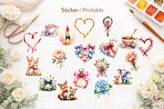 Coquette Ribbon Sublimation PNG, an Illustration by Artnoy (Thumbnail 7 of 8)