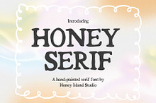 Honey Serif Hand-Drawn Font