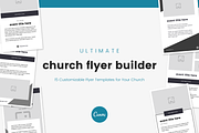 Ultimate Church Flyer Builder, a Flyer Template by Creative Media Box (Thumbnail 1 of 3)