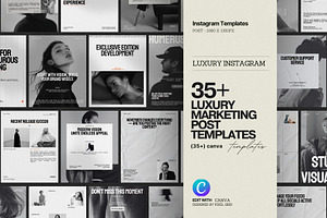 Minimal Instagram Post Kit, a Social Media Template by Pixel Grid