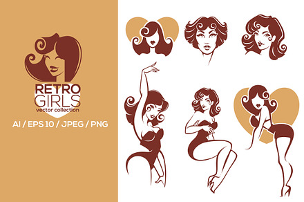 Retro pinup beauty