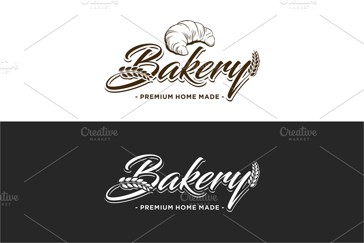 Bakery logo design, Bakery products, a Branding & Logo Template by jundio studio
