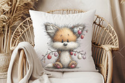Whimsical Easter Fox Clipart, an Illustration by OK Design (Thumbnail 6 of 6)