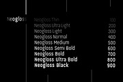 Neogloss- Modern Font Family, a Sans Serif Font by Intuisi Creative (Thumbnail 2 of 10)
