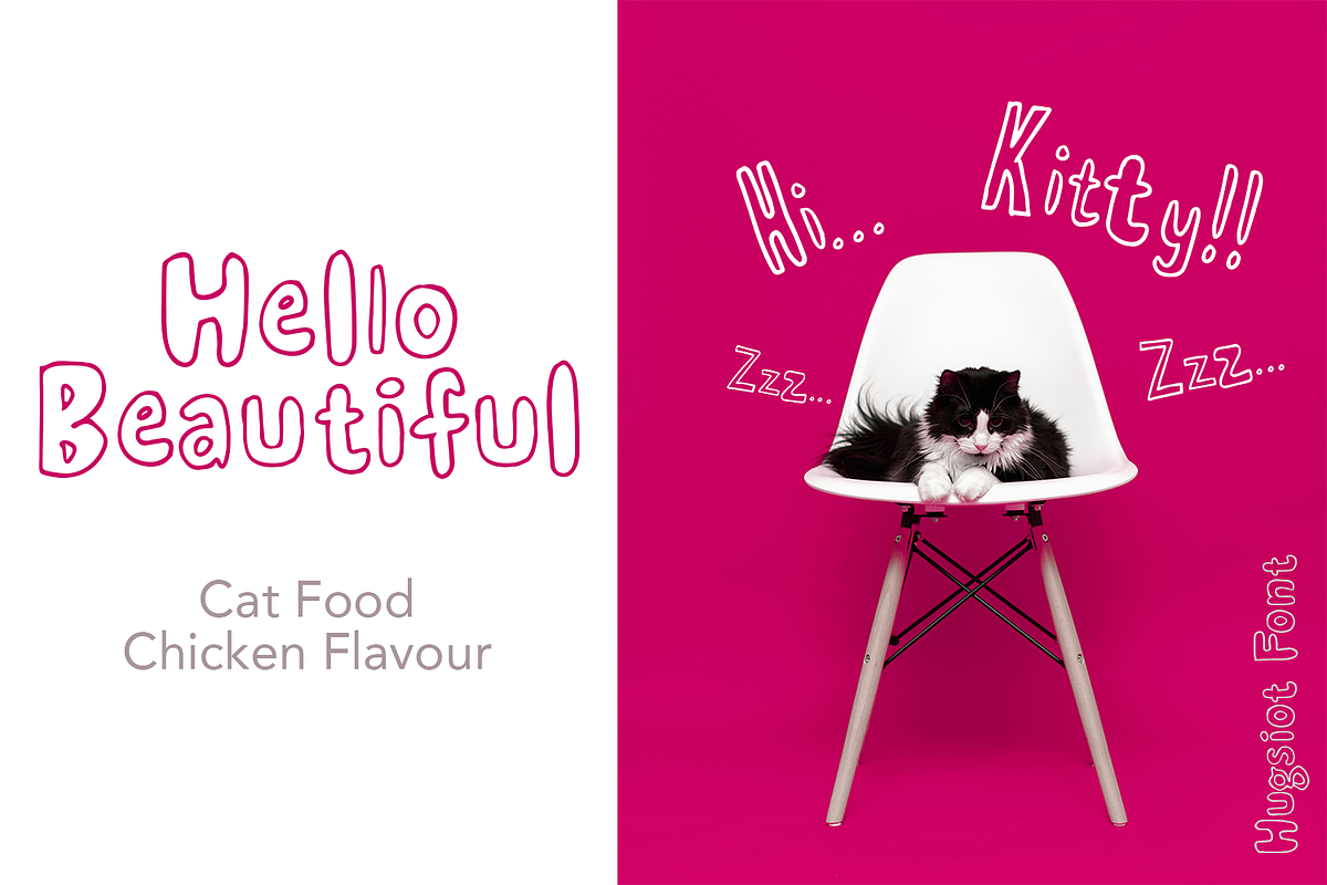 Hugsiot Hand Drawn Font, a Handwritten Font by madeDeduk (Photo 7 of 8)