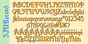 SJURecord, a Blackletter Font by Ingrimayne Type (Thumbnail 6 of 7)