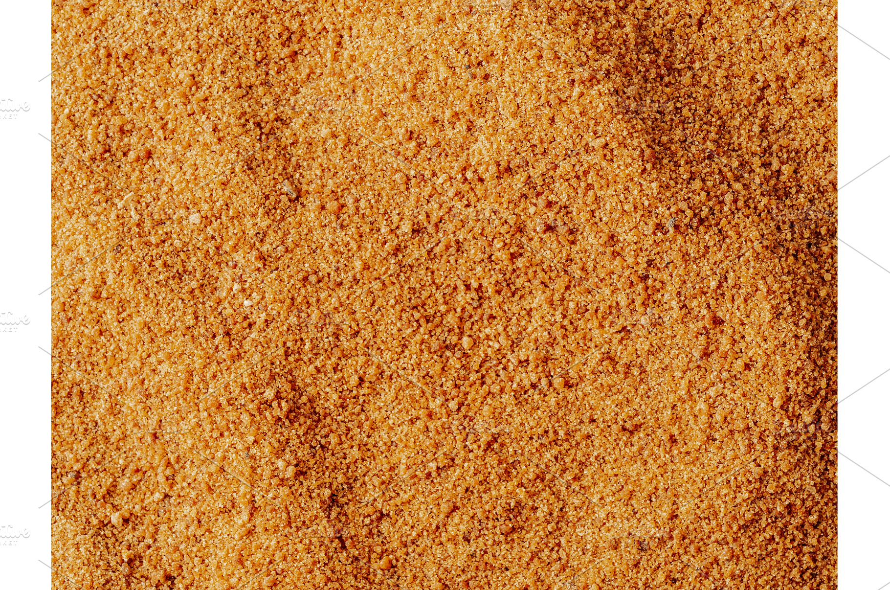 Raw coconut sugar texture background, a Food & Drink Photo by Fascinadora