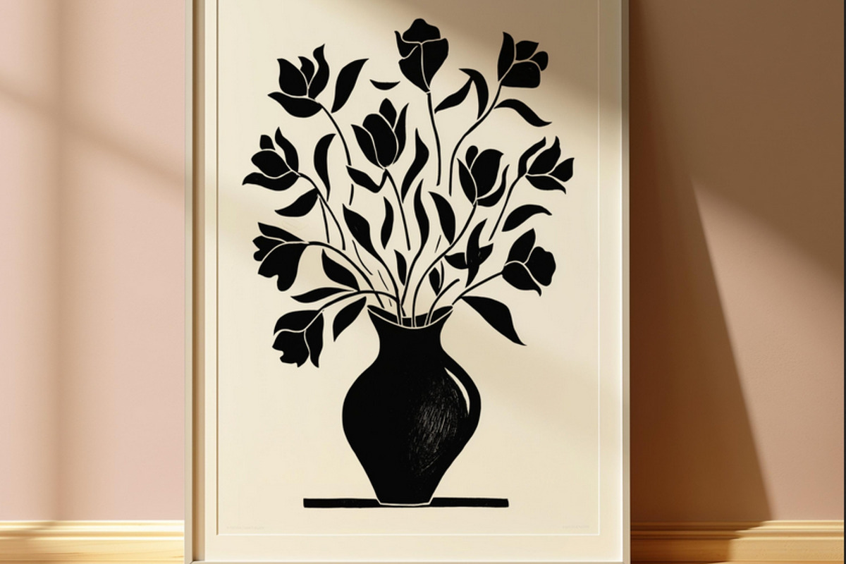 Black Dress Wall Art Collection, an Illustration by PrintablesByFranklyn (Photo 6 of 10)