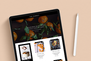 The Ramsey - Showit Blog Add-on