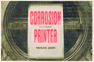 CORROSION PRINTER TEXTURE PACK, a Texture Graphic by Textexp
