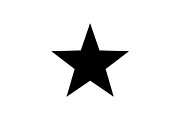 Minimal Black Star Icon Bundle, an Icon by musafir_fashion (Thumbnail 8 of 10)