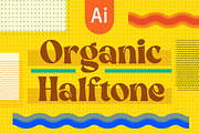 Illustrator Halftone Patterns 10x, a Pattern Graphic by Esther Nariyoshi (Thumbnail 1 of 3)