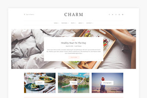 Charm - WordPress Blog Theme