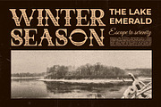 Briqa || Vintage Retro Serif Font, a Serif Font by Ermedia Studio (Thumbnail 5 of 10)