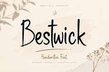 Bestwick –Handwritten Signature Font